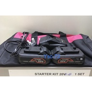 EUROPA HILT BATTERY STARTER KIT BATTERY 20V X2.0AH E20SK221