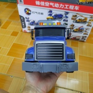 Xe bê tông đồ chơi trẻ em bằng nhựa cao cấp có âm thanh và đèn hãng Toystar