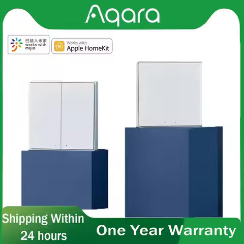 Aqara Wireless Switch D1 Zigbee Wall Switch Wireless Key Light Button Wifi Remote Control Aqara Swit
