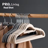 PRA.50PCS Non-slip hanger Velvet hanger set Colthes hanger 10/20/50 PCS hanger Premium Durable Anti-