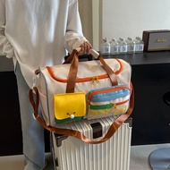 2025 Large Capacity 36-55L Tote & Shoulder Bag with Shoe Compartment | Waterproof Duffel Bag, Wet-Dr