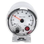 Tachometer 3.75 Inch 0-8000 RPM with Adjustable Backlight Compatible with 4/6/8 Cylinder 12V Gasolin