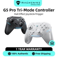 Machenike G5 Pro ห้องโถงควบคุมเกมแพดไร้สาย,ทริกเกอร์เชิงเส้นตรง6แกนหมุนเครื่องไจโรสโคป Tri-Mode Sambungan สำหรับพีซีสวิตช์ไอน้ำพอร์ตคอมพิวเตอร์แบบมินิแท็บเล็ตสมาร์ททีวี