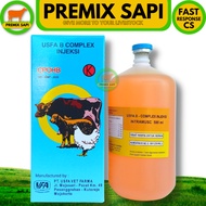 USFA B COMPLEX injeksi 500ml - VITAMIN UNTUK HEWAN TERNAK