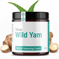 Wild Yam Root Cream - Menopause and PMS Support for Women, 3.5 oz Balancing Cream