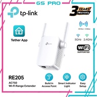 [GSPRO] TP-LINK RE205 AC750 Wi-Fi Range Extender/ TPLINK RE205 - UK PLUG