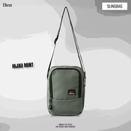 Sling Bag Neck Bag Trendy / Tas Selempang Pria Wanita Canvas Elbrus