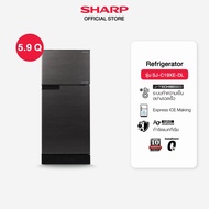 SHARP ตู้เย็น 2 ประตู ขนาด 5.9 คิว รุ่น SJ-C19XE-SL ,SJ-C19XE-DL สีเทาเงิน
