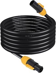 Extension powerCON True1 Male to Female Cable - 14AWG PowerCon Extension Cable, Heavy Duty Outdoor 2