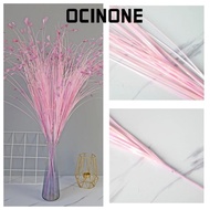 OCINONE 5pcs/Pack Peacock Grass, 80cm Multicolor Artificial Grass, Realistic 20 Heads Feather Textur