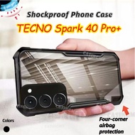 Cho TECNO Spark 40 Pro + 4G 2025 transplent vỏ cho TECNO Spark 40 C Pro Plus + spark40pro + 4G 5g Bu