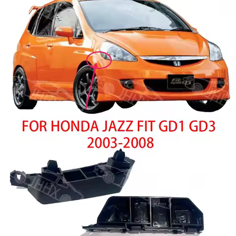 1SET FOR Honda Jazz GD1 GD3 Fit 2005 2006 2007 2008FRONT BUMPER BRACKET Front Left Spacer Bumper Ret