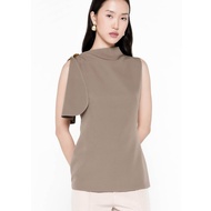 LOVE AND FLAIR - Orania Asymmetrical Top Asymmetrical Top Blouse Women