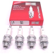 Champion J8C (841) Copper Plus Small Engine Spark Plug, 1 Box of 4 Spark Plugs
