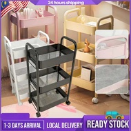 5 Tier Trolley Living Room Kitchen Trolley Storage Rack Shelf with Wheel 4 Tier Trolley 3 Tier Troll