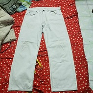 BAGGY JEANS SIZE 34X40 INCH.KAKI 9 INCH