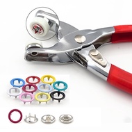 Clothes Concealed Buckle Seam-Free Five-Claw Buckle Metal Snap Buckle Baby Invisible Colorful Female