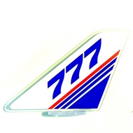 RBF Out Of Print 777 tail 12x16cm Airplane A1216-T-777