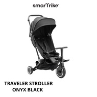 smarTrike Traveler Active Sepeda Stroller Bayi Roda Tiga - SMARTRIKE-BLACK
