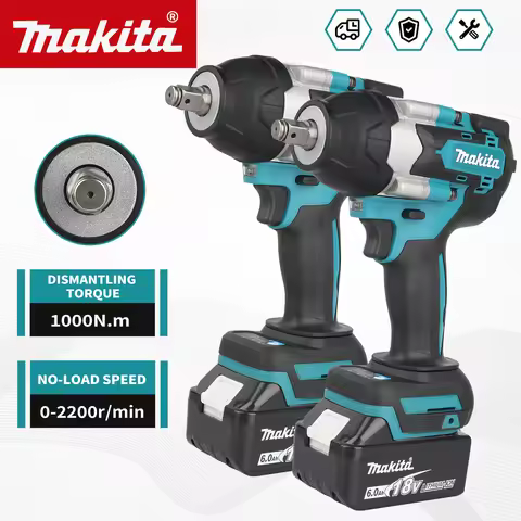 Makita DTW700 18V Cordless Impact Wrench Brushless Motor 700 Nm Variable Speed Electric Wrench High