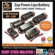 ZOP Power Lipo Battery 2s-4s High Power 40c-120c Short Pack Lipo Battery Hard Case Lipo Soft Pack Li