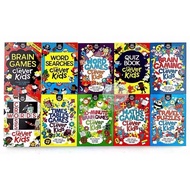Buster Brain Games for Clever Kids 10 Books Set Educational Puzzle Activity Books Age 6+