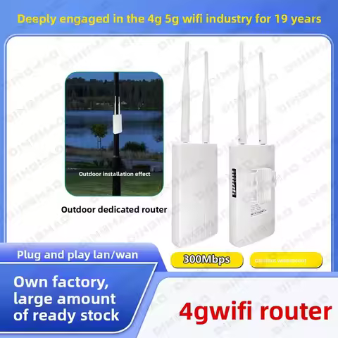 Outdoor Waterproof 4G Wireless Router Sharing WIFI 4g router with sim card CPF905