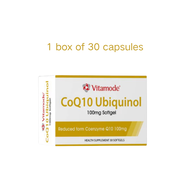【buy 3 get 1】 VITAMODE COENZYME CQ10 UBIQUINOL 100MG SOFTGEL 30S