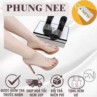 9cm strappy high heels - Flattering, comfortable feet