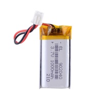 JST 2.54Mm 2Pin 3.7V 1000Mah 902042 902040 Lithium Polymer Lipo Rechargeable Battery With 9