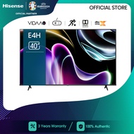 Hisense 40 inch - 40E4H Vidaa U5 system - Smart TV FHD - Bezelless Design - Dolby Audio - Youtube/Ne