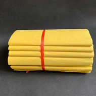 [Ready Stock] Yellow Table Paper Taoist Buddhist Yellow Burning Paper Sacrificial Supplies Yellow Pa