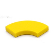COOLPON|This Is LEGO Lego's Parts Yellow Tile Round Straw 2x2 Smooth Corner 27925