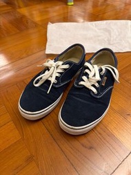 Vans Navy Suede Sneakers