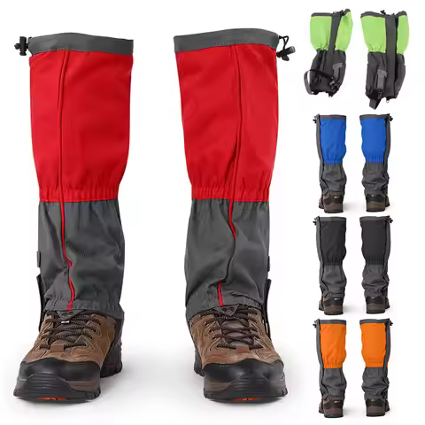Shoe Boots Cover Ski Legging Gaiters 1 Pair Outdoor Waterproof Sports Climbing Hiking Legging Gaiter