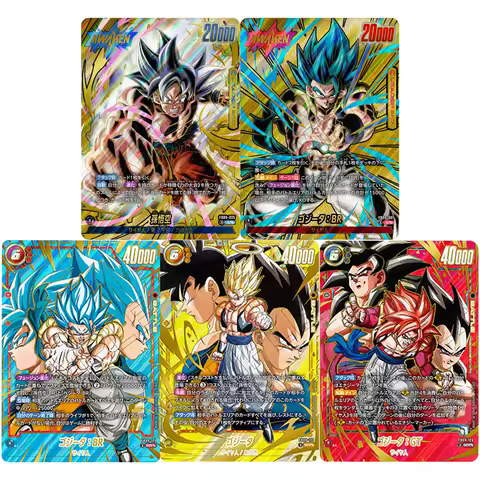 Collection Cards Son Goku Gogeta: BR Gogeta FB03-026 FB09-025 EN DIY High Quality Self Made Game Ani