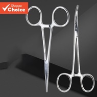 Hemostatic Forceps Medical Stainless Steel Needle Holder Curved Straight Sponge Tissue Suture Forcep