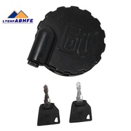 1 PCS 331/45908 331/33064  Cap  Tank Side Lock Cover Black with 2 Keys ABS for  Excavator 3CX 3CXE 4