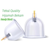 High Quality Cup Bekam cupping Hijamah Pakai Buang Disposable Cup Bekam 一次性拔罐 气罐 真空罐