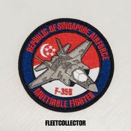 (@Fleetcollector) Republic of Singapore Airforce F35B patch