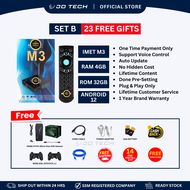 IMETBOX M3 爱米盒子 M3 4GB RAM 32GB ROM Android 12 Android Box Free Lifetime