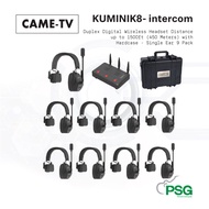 CAME-TV KUMINIK8- Intercom Duplex Digital Wireless Headset Distance up to 1500ft (450 Meters) Ear 9 