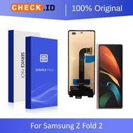 [ CHECK.ID ] LCD DEPAN COVERSCREEN SAMSUNG Z FOLD 2 SM-F916 ORIGINAL