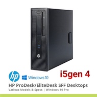 CPU SFF DEKSTOP HP CORE I5 GEN 4,GOOD CONDITION