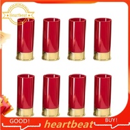 [Hot-Sale] 8PCS 12 Gauge Shot Glasses Tequila Shot Glass Wine Lovers