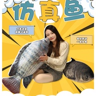 ❤️Taiwan Taiwan Ready Stock Ready Stock❤️[7 Styles] Simulation Fish Doll Multi-Size Crucian Carp Car