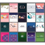 40 Design Template Sampul Raya Illustrator +  Mockup Sampul Raya Photoshop