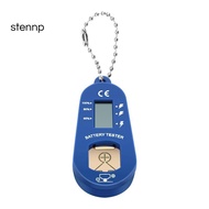 Button Battery Tester, Keychain Pocket Portable and  Battery Tester to Check Remaining Battery Power