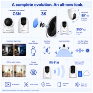 New EZVIZ C6N G1 WiFi Pan Tilt Camera 2K / 3K / 4K – Auto Patrol One-Touch Talk Wireless CCTV