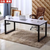 日本熱銷 - 白面黑架簡易電腦桌100x60x74cm